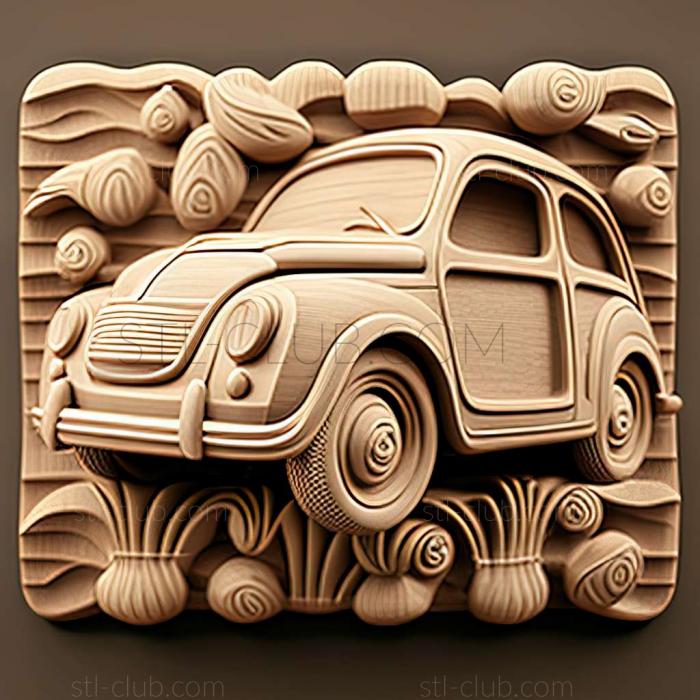 3D модель Fiat 507 (STL)